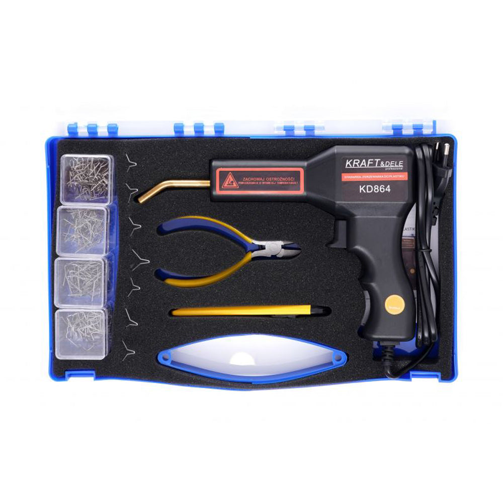 eMESERIASUL.RO Aparat sudura plastic KRAFTMEN K864, 50W, Accesorii si Valiza incluse, POZA 5