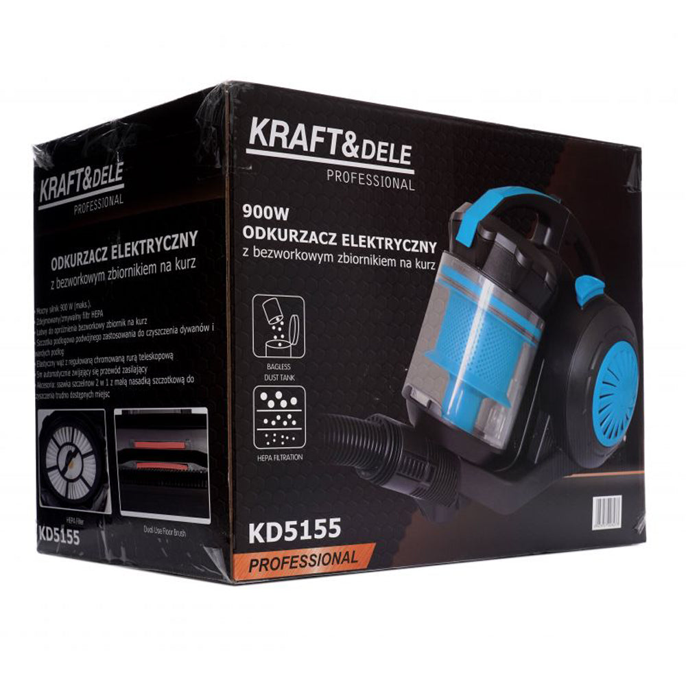 eMESERIASUL.RO Aspirator fara sac KRAFTMEN K5155, 900W, filtru HEPA, POZA 15