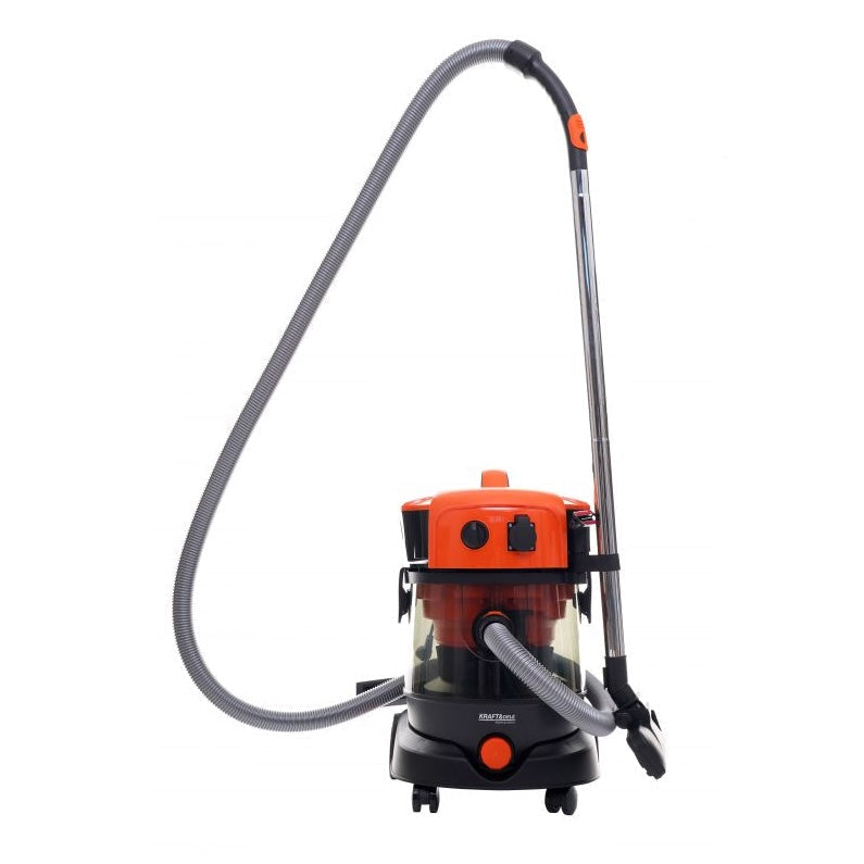 eMESERIASUL.RO Aspirator umed uscat industrial fara sac KRAFTMEN K5156, 1400W, 25L, POZA 2