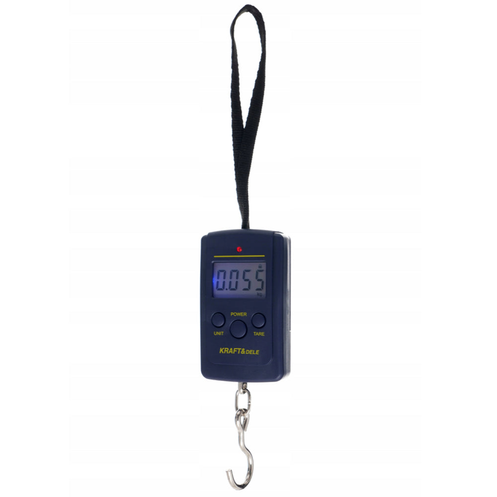 eMESERIASUL.RO Cantar de mana electronic cu carlig, 50Kg, KRAFTMEN K11414, Ecran LCD, alimentare baterii 2xAAA, POZA 3