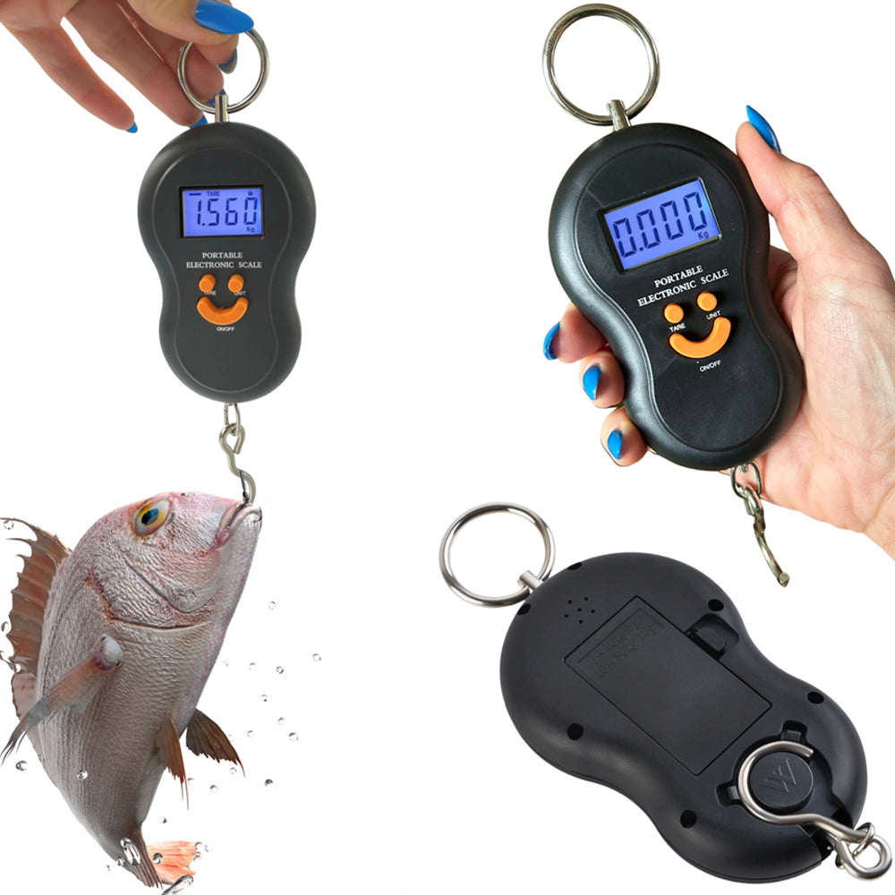 eMESERIASUL.RO Cantar de mana electronic cu carlig, 50Kg, KRAFTMEN K11415, Ecran LCD, alimentare baterii 2xAAA, POZA 5