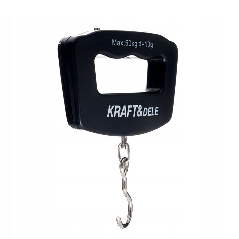 eMESERIASUL.RO Cantar de mana electronic cu carlig, 50Kg, KRAFTMEN K11416, alimentare baterii 2xAAA, POZA 5