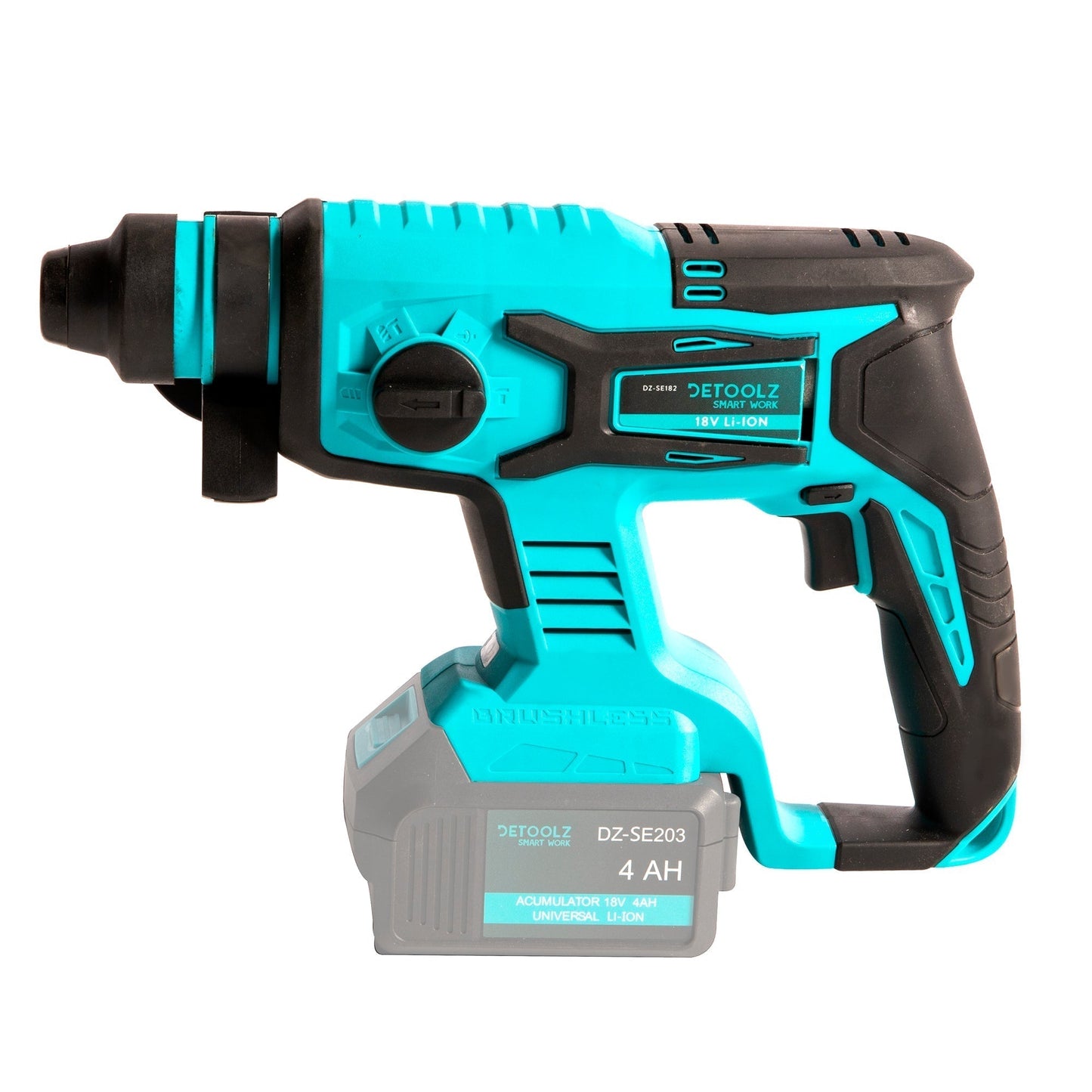 eMESERIASUL.RO Ciocan rotopercutor 182, 18V, 1400RPM, 4500BPM, fara acumulator si incarcator, MIFE, POZA 2