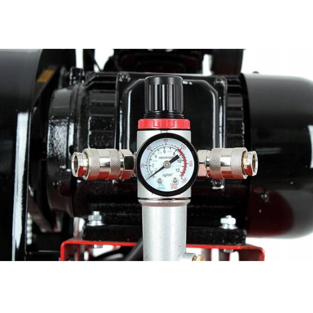 eMESERIASUL.RO Compresor aer TRIFAZAT-400V, rezervor 100L, KRAFTMEN K1477, presiune pana la 8Bar, POZA 5