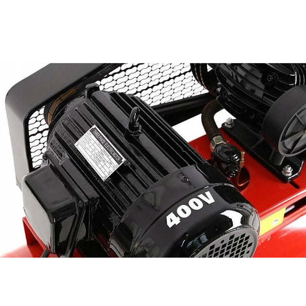 eMESERIASUL.RO Compresor aer TRIFAZAT-400V, rezervor 100L, KRAFTMEN K1477, presiune pana la 8Bar, POZA 4