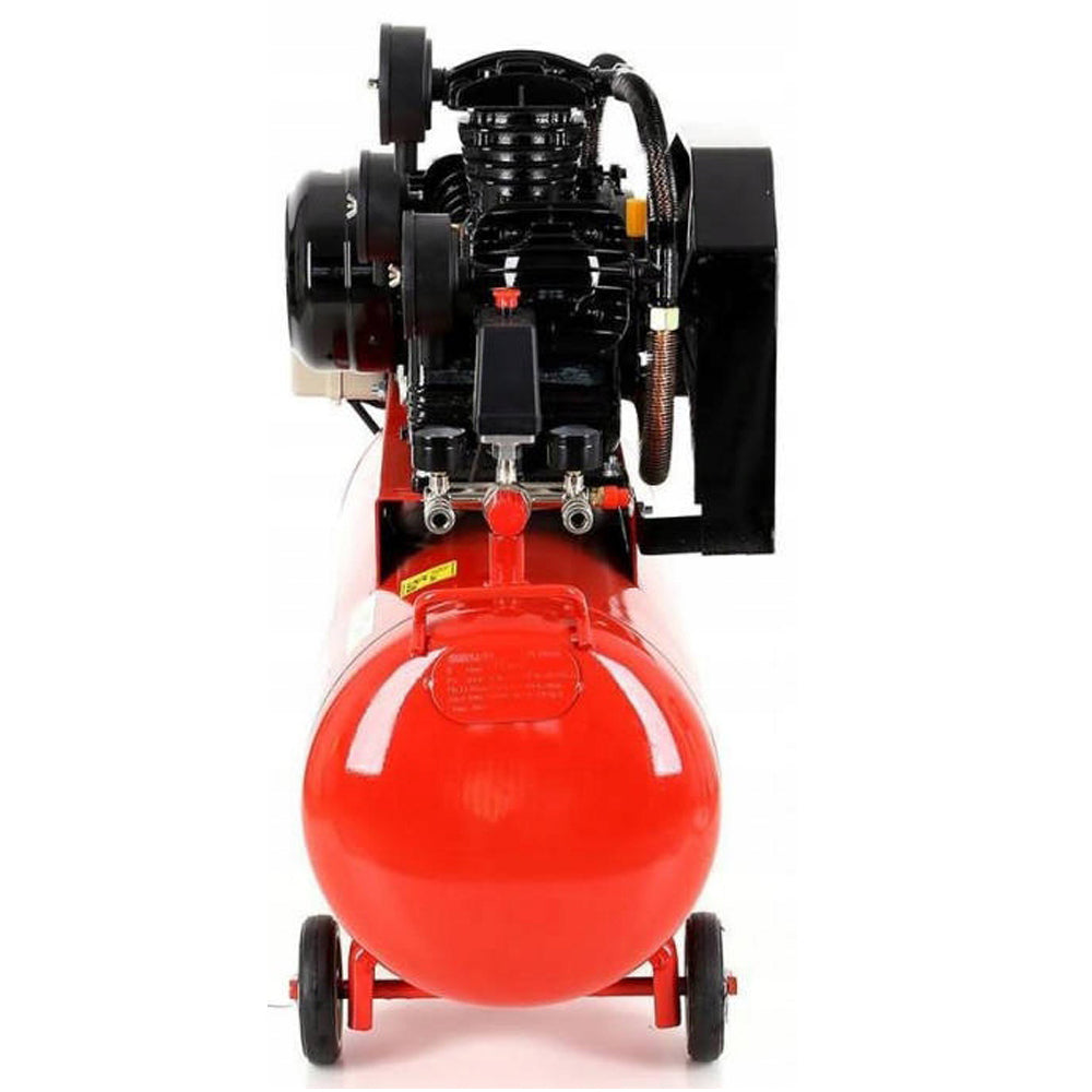 eMESERIASUL.RO Compresor aer TRIFAZAT-400V, rezervor 100L, KRAFTMEN K1477, presiune pana la 8Bar, POZA 2