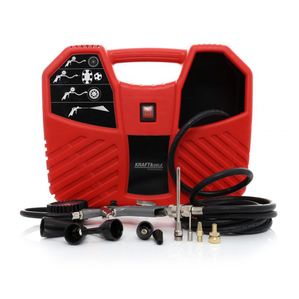 eMESERIASUL.RO Compresor aer fara ulei KRAF Profi, 1100W, 8Bar, K429 POZA 4