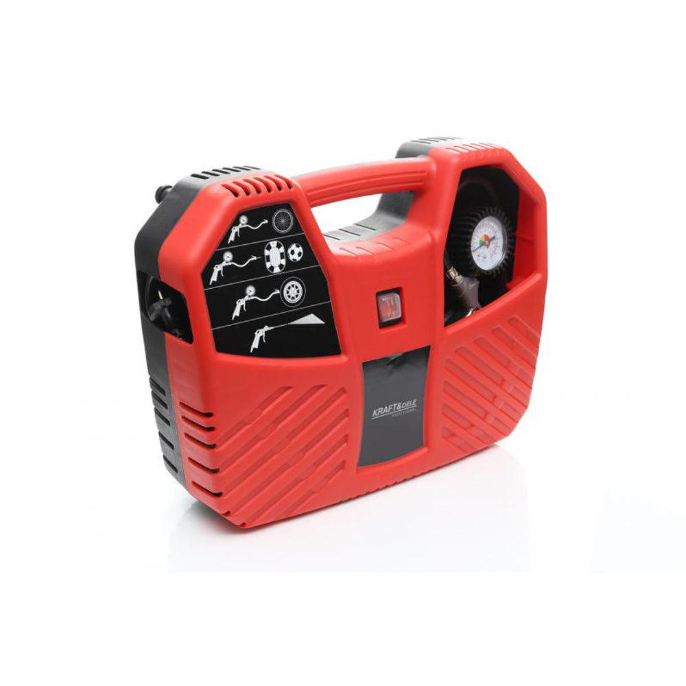 eMESERIASUL.RO Compresor aer fara ulei KRAF Profi, 1100W, 8Bar, K429 POZA 5