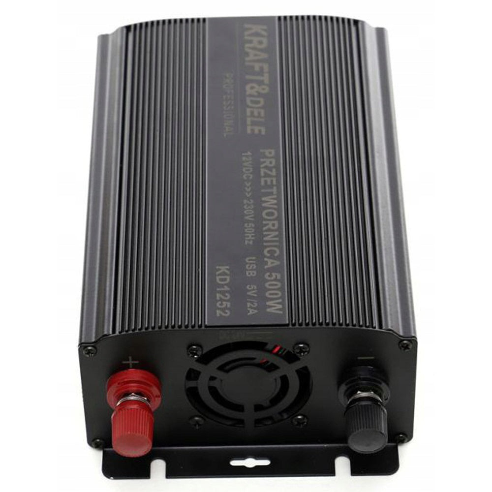 eMESERIASUL.RO Convertor pentru curent auto KRAFTMEN K1252, 12V, 220V, POZA 4