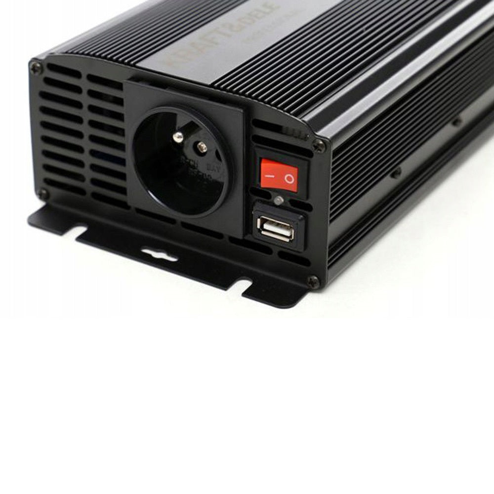 eMESERIASUL.RO Convertor pentru curent auto KRAFTMEN K1252, 12V, 220V, POZA 3