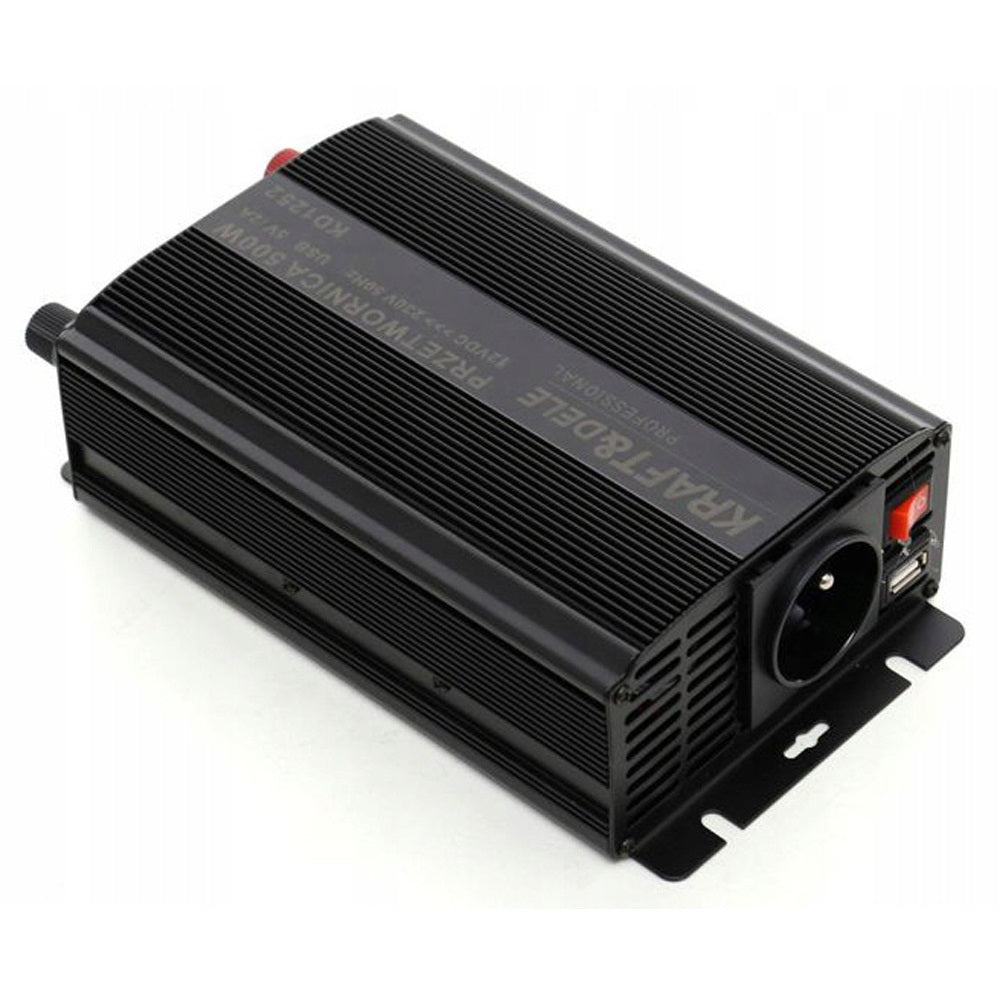 eMESERIASUL.RO Convertor pentru curent auto KRAFTMEN K1252, 12V, 220V, POZA 10