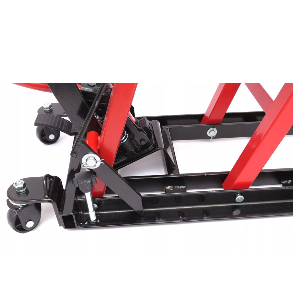 eMESERIASUL.RO Cric hidraulic KRAFTMEN K348, pana la 680kg, inaltime maxima 37,2cm, POZA 12