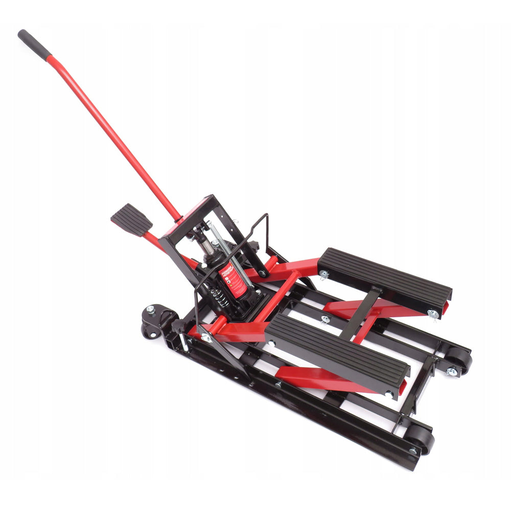 eMESERIASUL.RO Cric hidraulic KRAFTMEN K348, pana la 680kg, inaltime maxima 37,2cm, POZA 8