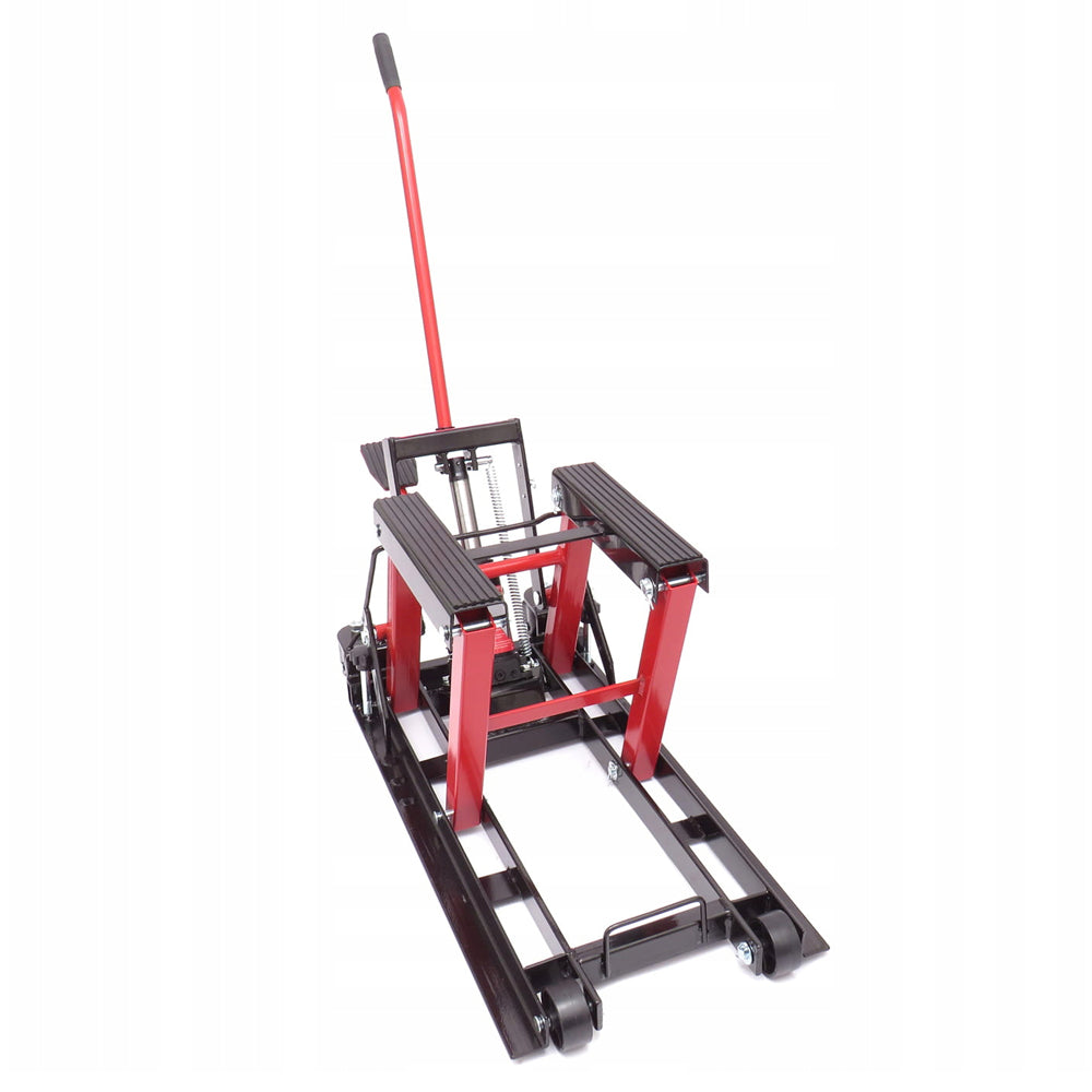 eMESERIASUL.RO Cric hidraulic KRAFTMEN K348, pana la 680kg, inaltime maxima 37,2cm, POZA 5