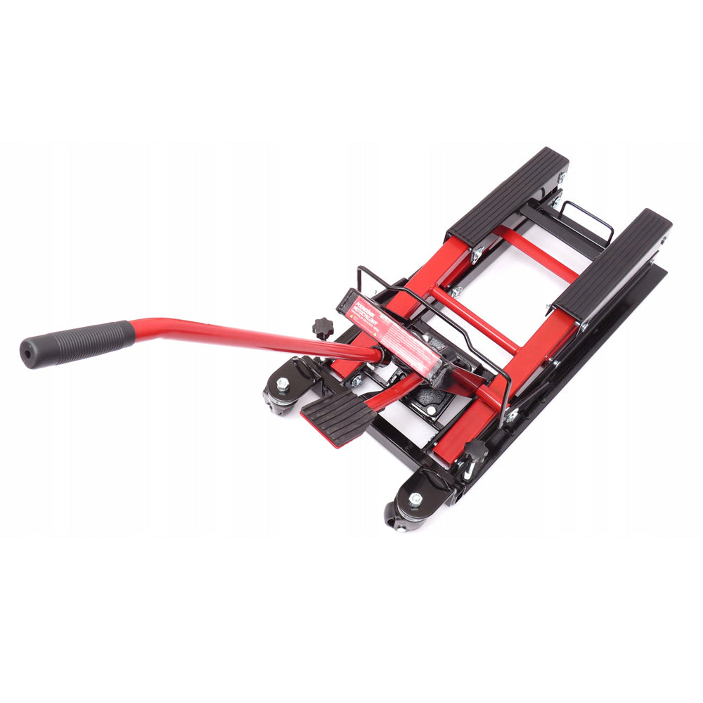 eMESERIASUL.RO Cric hidraulic KRAFTMEN K348, pana la 680kg, inaltime maxima 37,2cm, POZA 3