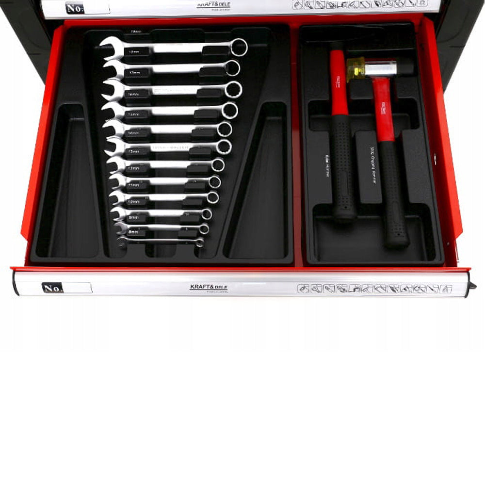 eMESERIASUL.RO Dulap atelier CU SCULE INCLUSE, 6 sertare, dimensiuni 985x766x465 mm, KRAFTMEN K361, POZA 3