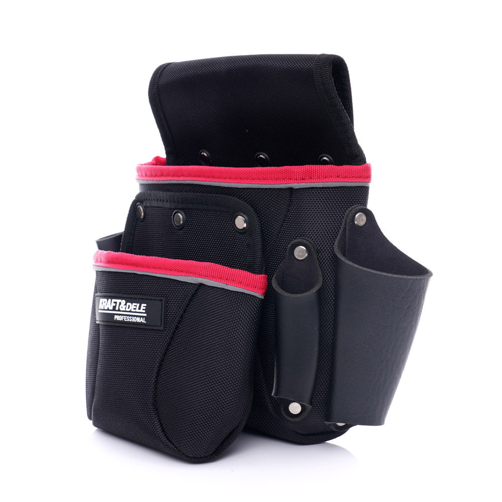 eMESERIASUL.RO Geanta de curea cu buzunare pentru scule si unelte KRAFTMEN K2047, 16 inch, POZA 5