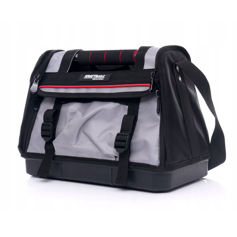 eMESERIASUL.RO Geanta pentru unelte si scule KRAFTMEN K2039, 13 inch, maner metalic, POZA 4