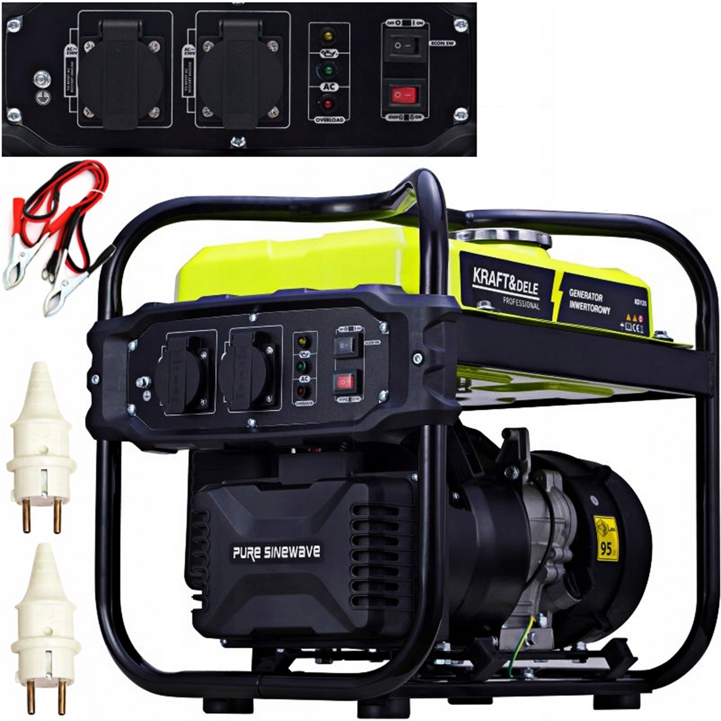 eMESERIASUL.RO Generator curent KRAFTMEN K135, 230V, 4CP, 4 timpi, stabilizator tensiune (AVR), POZA 2