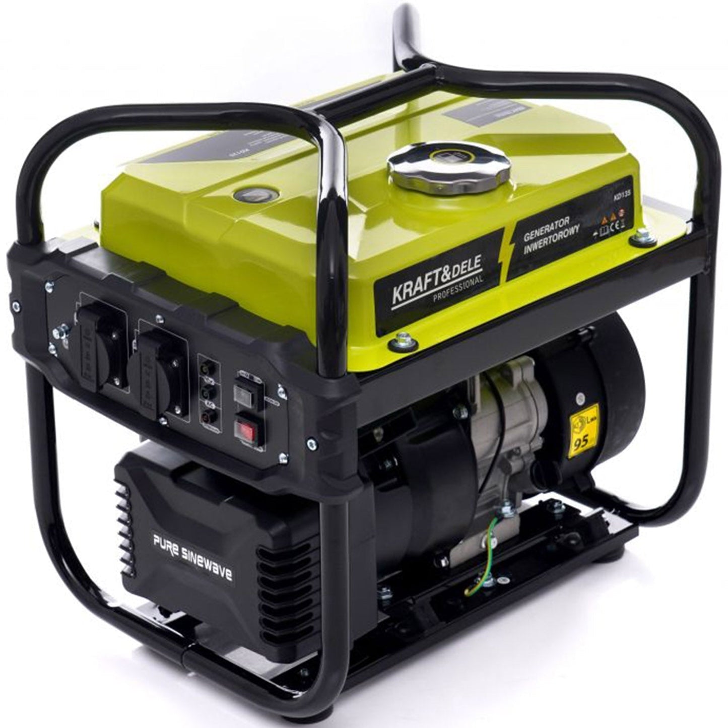 eMESERIASUL.RO Generator curent KRAFTMEN K135, 230V, 4CP, 4 timpi, stabilizator tensiune (AVR), POZA 4