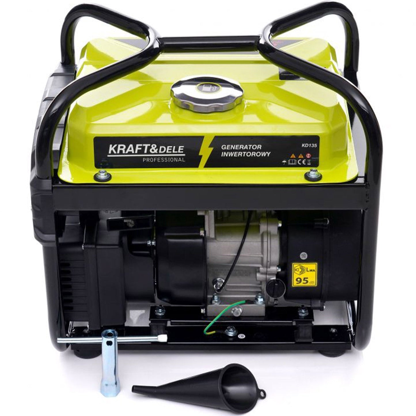eMESERIASUL.RO Generator curent KRAFTMEN K135, 230V, 4CP, 4 timpi, stabilizator tensiune (AVR), POZA 10