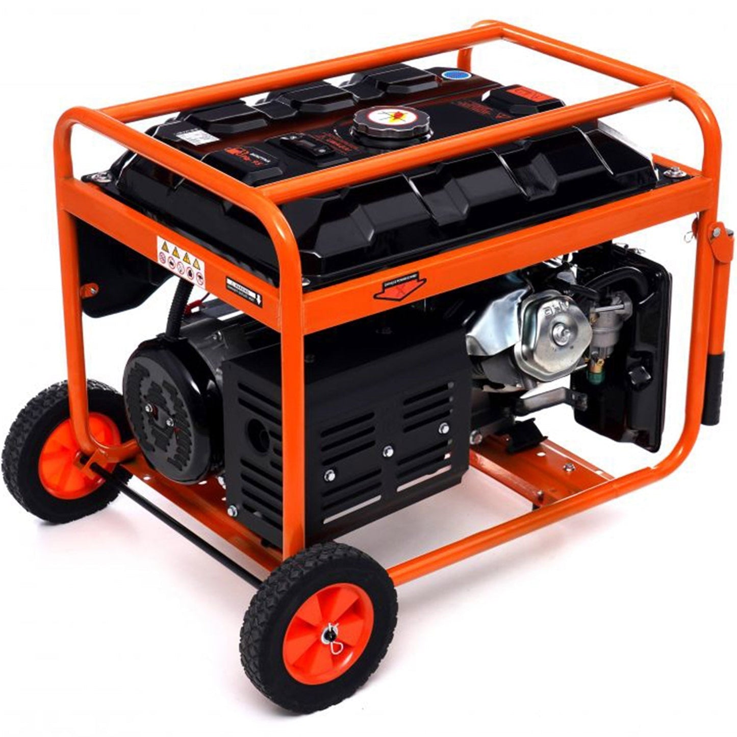 eMESERIASUL.RO Generator curent TRIFAZAT (380V) si MONIFAZAT (220V), KRAFTMEN K165, 15CP, stabilizator tensiune (AVR), pornire la cheie, POZA 5