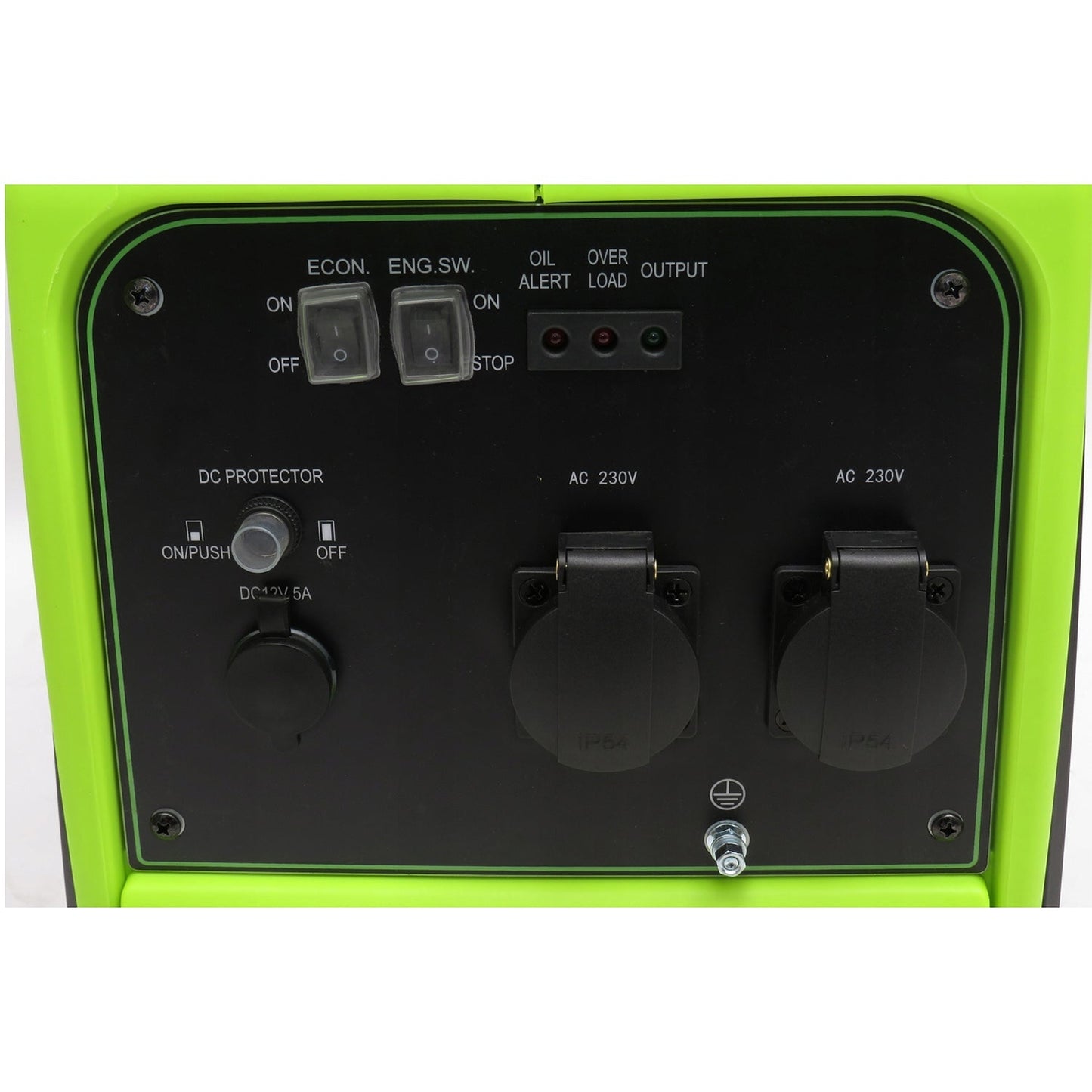 eMESERIASUL.RO Generator curent silentios profesional KRAFTMEN K681, 230V, stabilizator tensiune (AVR), roti transport, POZA 7
