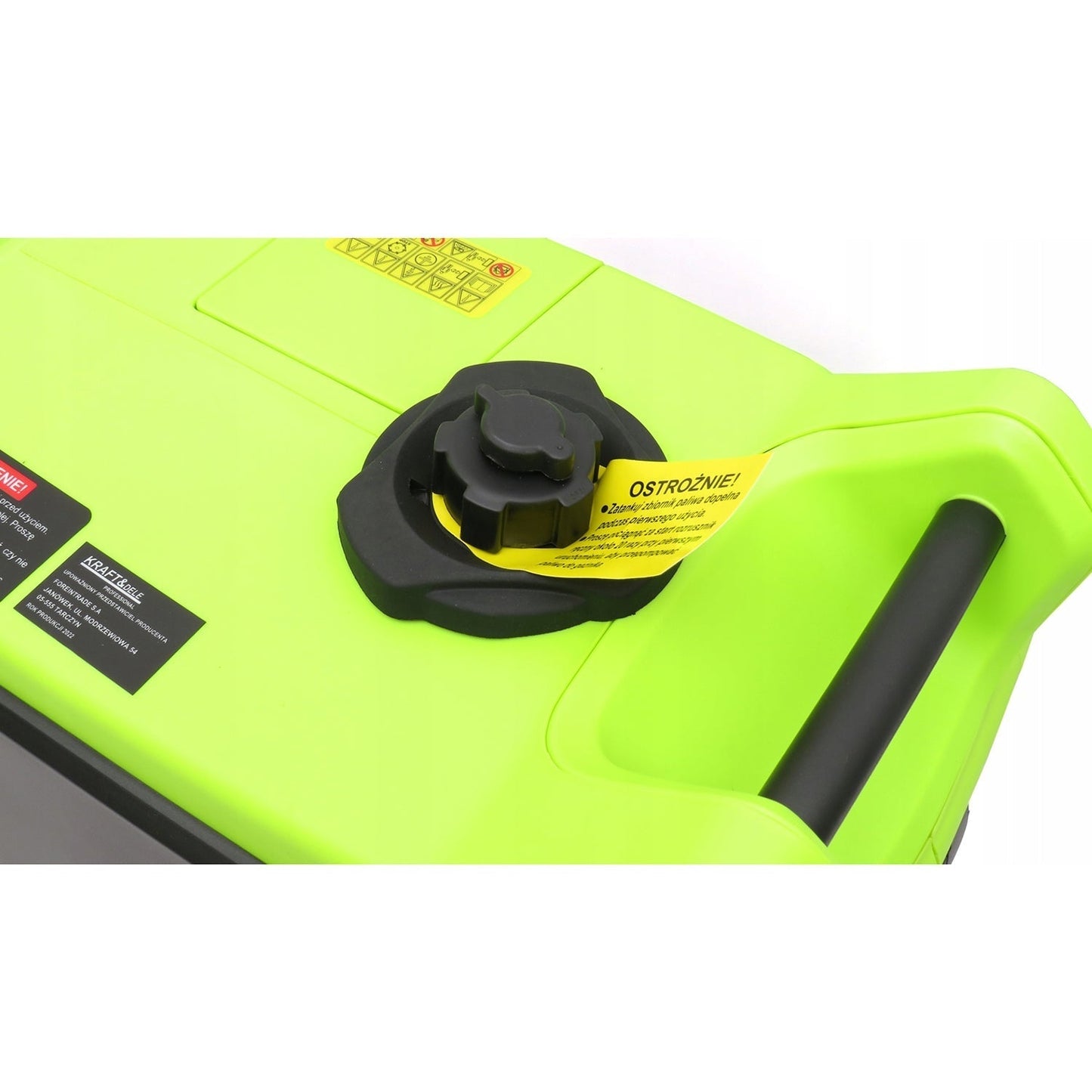 eMESERIASUL.RO Generator curent silentios profesional KRAFTMEN K681, 230V, stabilizator tensiune (AVR), roti transport, POZA 8