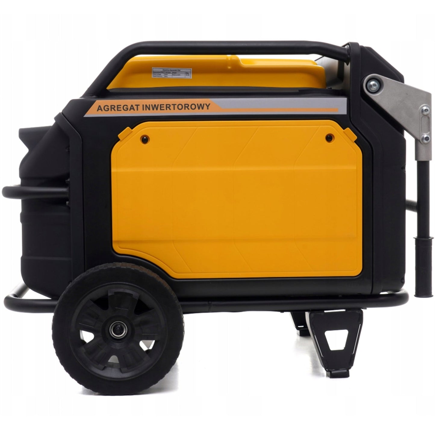 eMESERIASUL.RO Generator curent silentios profesional KRAFTMEN K187, 220V, 4 timpi, stabilizator tensiune (AVR), roti transport, POZA 7
