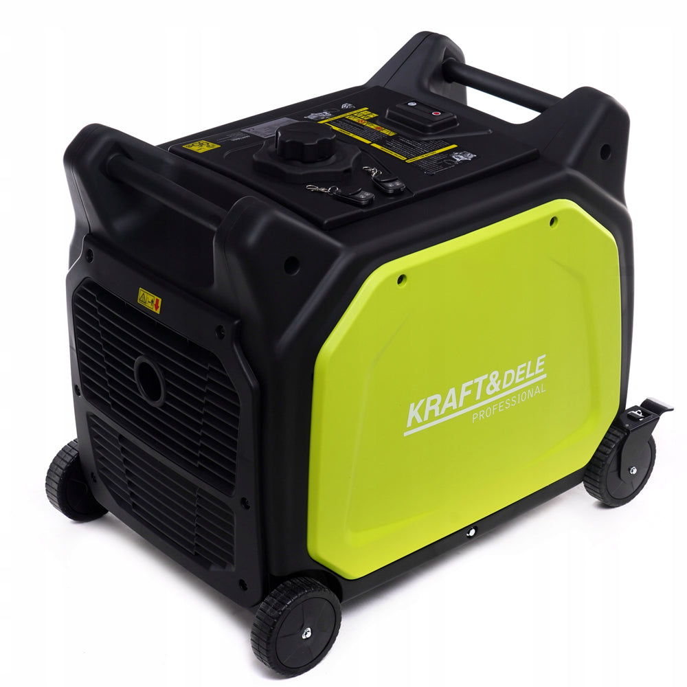 eMESERIASUL.RO Generator curent silentios profesional KRAFTMEN K682, 230V, stabilizator tensiune (AVR), roti transport si pornire la cheie, POZA 5