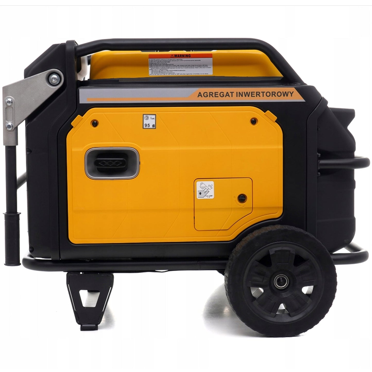 eMESERIASUL.RO Generator curent silentios profesional KRAFTMEN K187, 220V, 4 timpi, stabilizator tensiune (AVR), roti transport, POZA 9