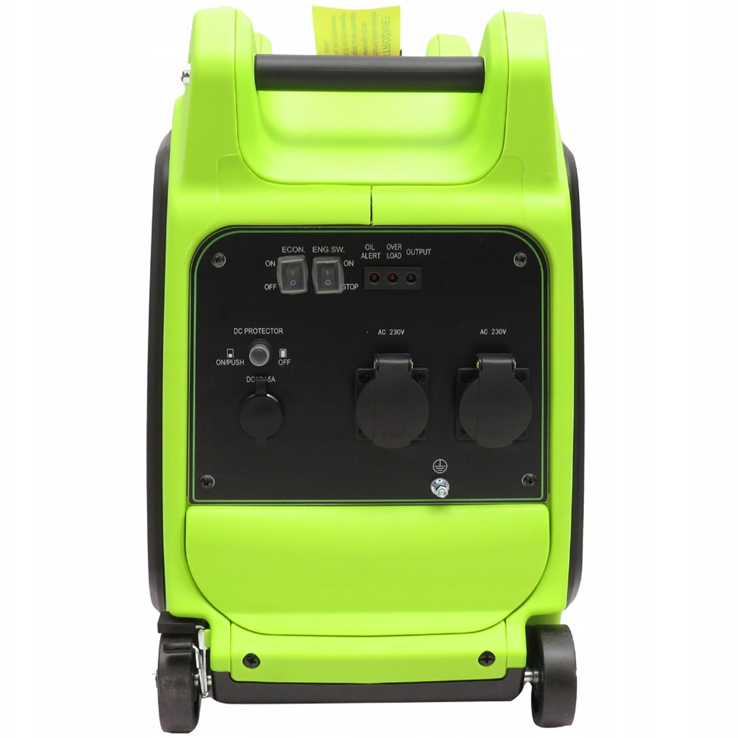 eMESERIASUL.RO Generator curent silentios profesional KRAFTMEN K681, 230V, stabilizator tensiune (AVR), roti transport, POZA 6