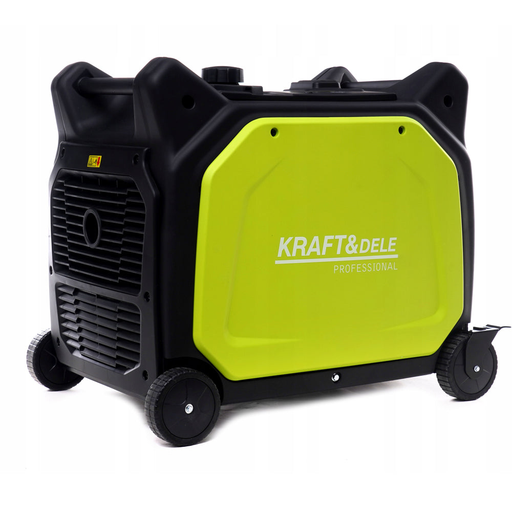 eMESERIASUL.RO Generator curent silentios profesional KRAFTMEN K682, 230V, stabilizator tensiune (AVR), roti transport si pornire la cheie, POZA 6