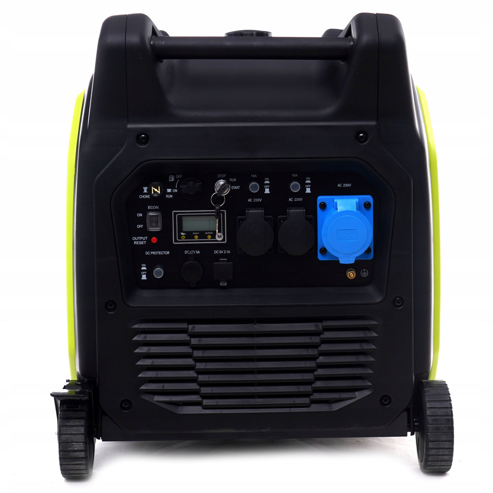 eMESERIASUL.RO Generator curent silentios profesional KRAFTMEN K682, 230V, stabilizator tensiune (AVR), roti transport si pornire la cheie, POZA 1