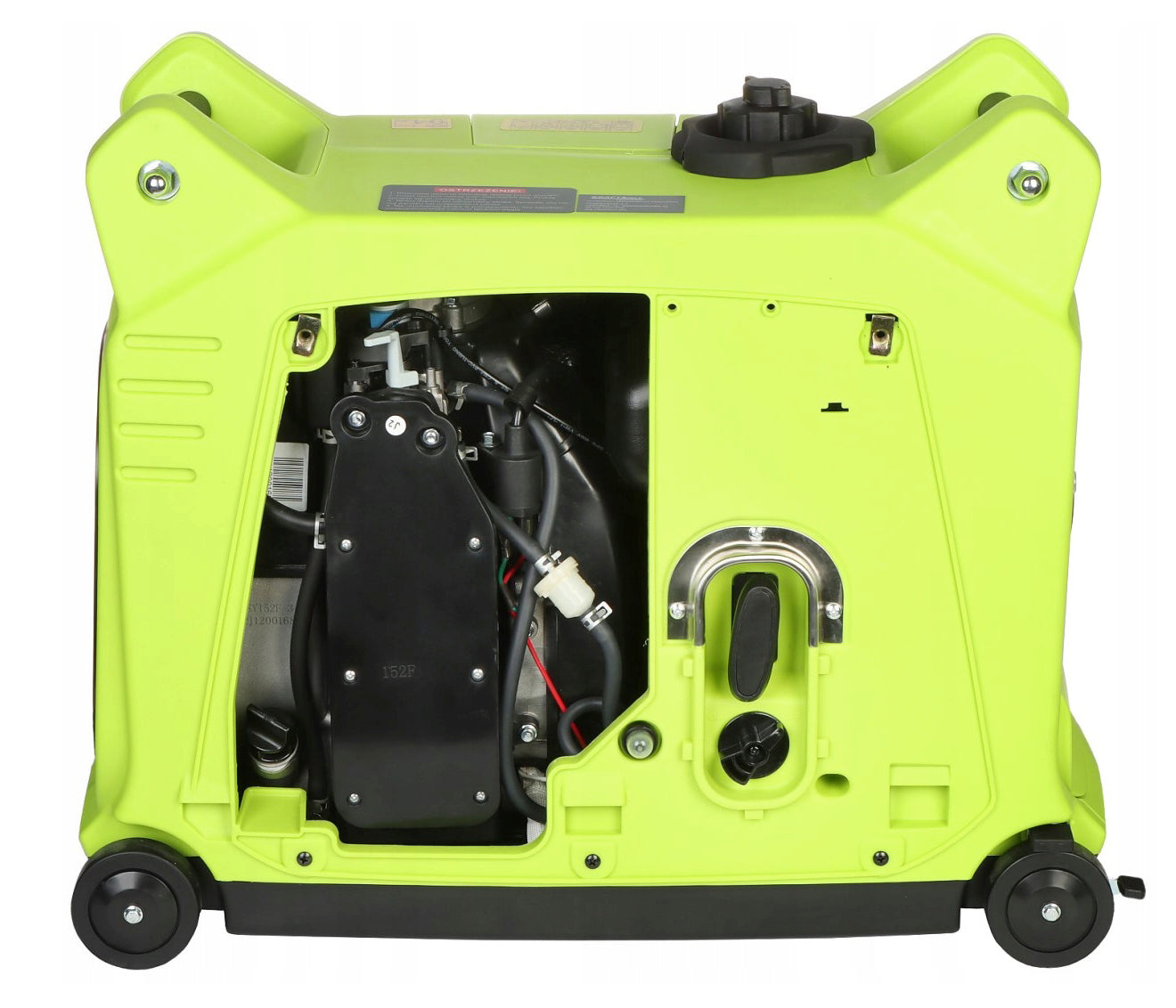 eMESERIASUL.RO Generator curent silentios profesional KRAFTMEN K681, 230V, stabilizator tensiune (AVR), roti transport, POZA 9