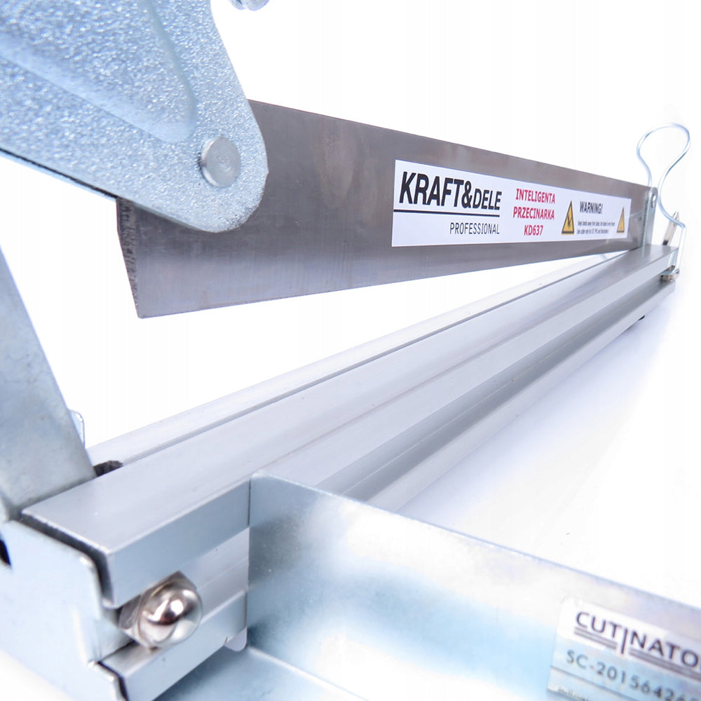 eMESERIASUL.RO Ghilotina parchet si panouri laminate MDF, VCT, PVC, grosime pana la 36 mm, taiere in unghi 90/45 gr, KRAFTMEN K637, POZA 10