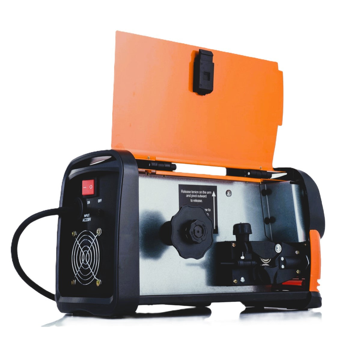 eMESERIASUL.RO INVERTOR SUDURA SARMA FLUX MIG-MAG 250A + MMA, BLACK-SQUARE PORTONERO B37422, functie posibilitate upgrade LIFT-TIG, Accesorii Incluse, POZA 6