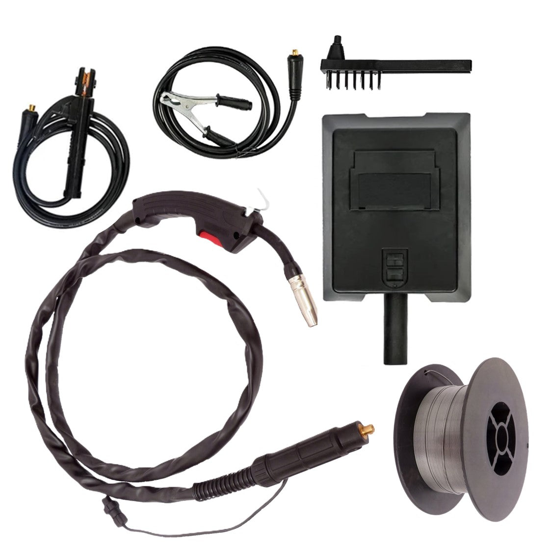 eMESERIASUL.RO INVERTOR SUDURA SARMA FLUX MIG-MAG 250A + MMA, BLACK-SQUARE PORTONERO B37422, functie posibilitate upgrade LIFT-TIG, Accesorii Incluse, POZA 4