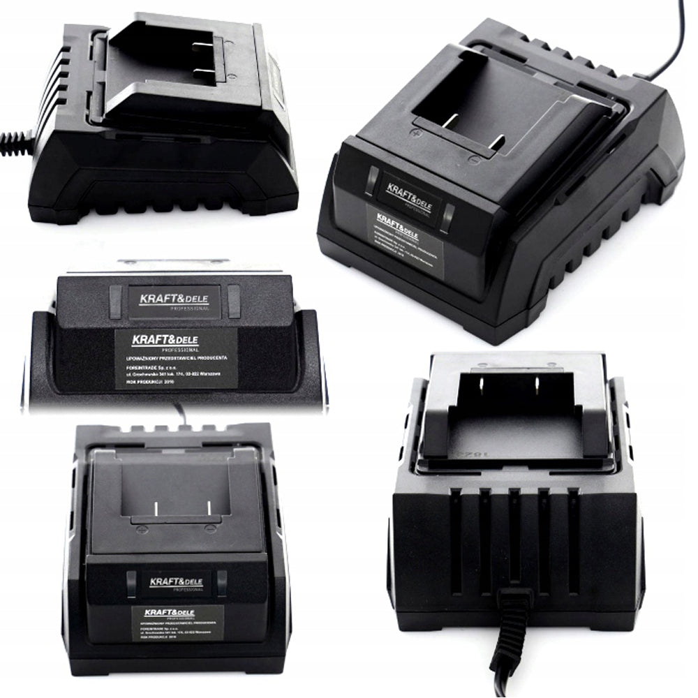 eMESERIASUL.RO Incarcator acumulatori KRAFTMEN K1780, 230V, 2,3A, acumulator Li-Ion ( PROSERIES ), POZA 2