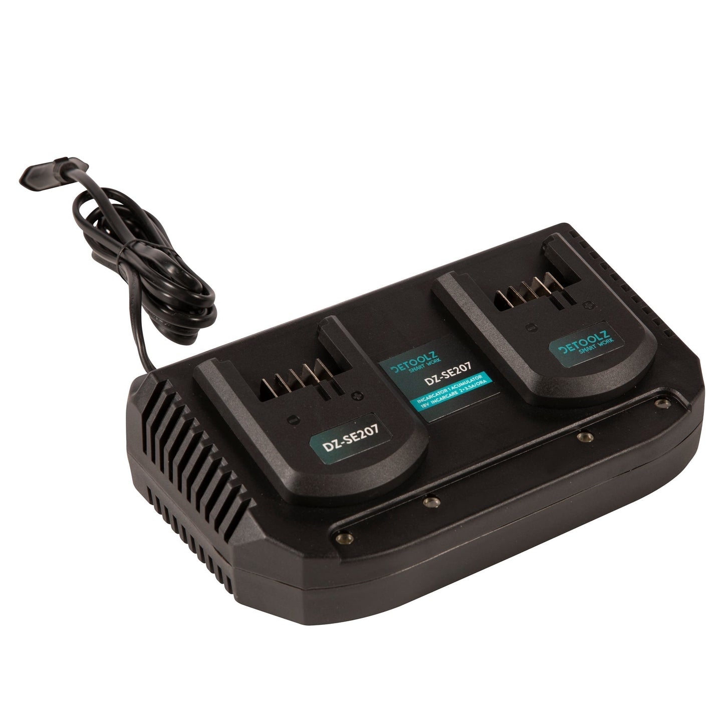 eMESERIASUL.RO Incarcator dublu pentru acumulatori 207, 18V, timp maxim de incarcare 37-113min, POZA 3