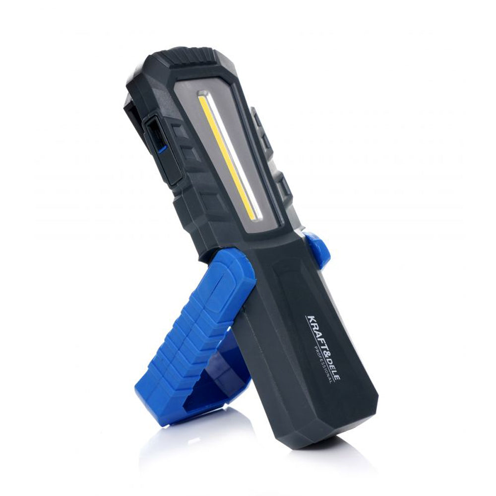 eMESERIASUL.RO Lampa multifunctionala reincarcabila KRAFTMEN K1263, 420Lm, acumulator 4400mAh, pentru ateliere, camping etc, POZA 2