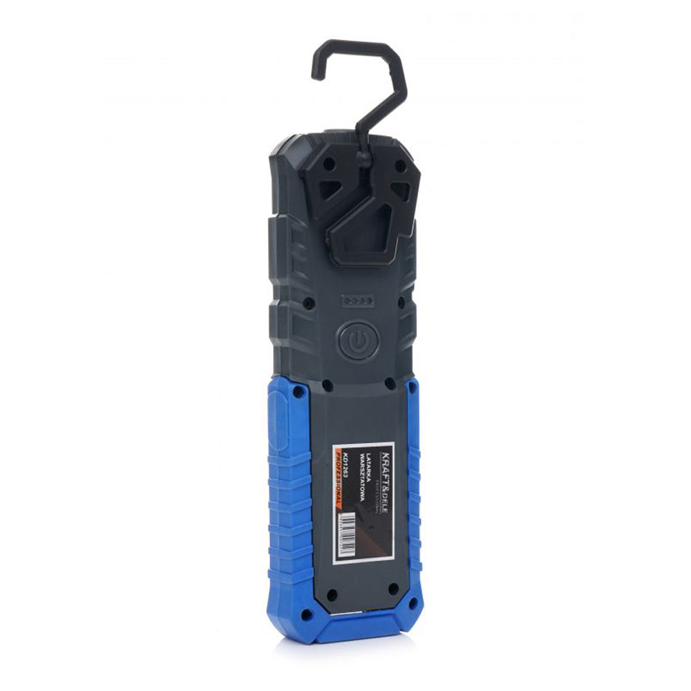 eMESERIASUL.RO Lampa multifunctionala reincarcabila KRAFTMEN K1263, 420Lm, acumulator 4400mAh, pentru ateliere, camping etc, POZA 10