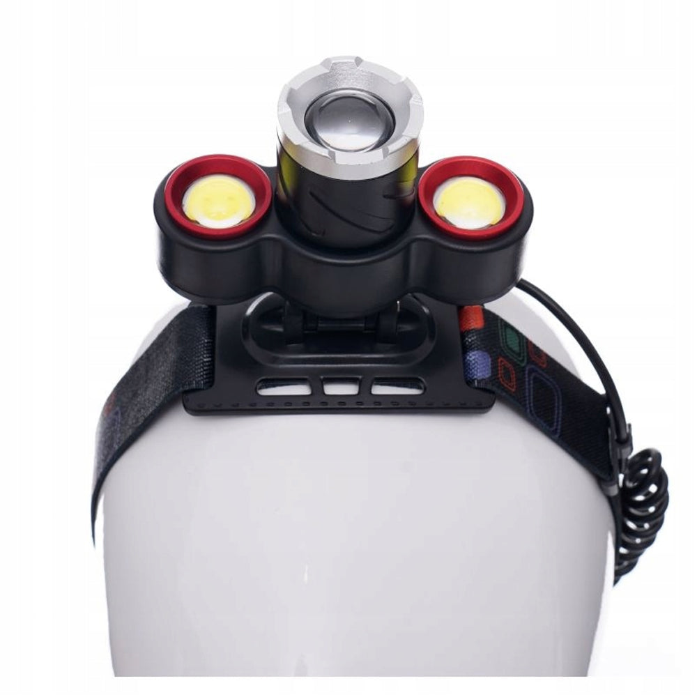 eMESERIASUL.RO Lanterna LED pentru cap KRAFTMEN K1245, raza de actiune 500m, POZA 9