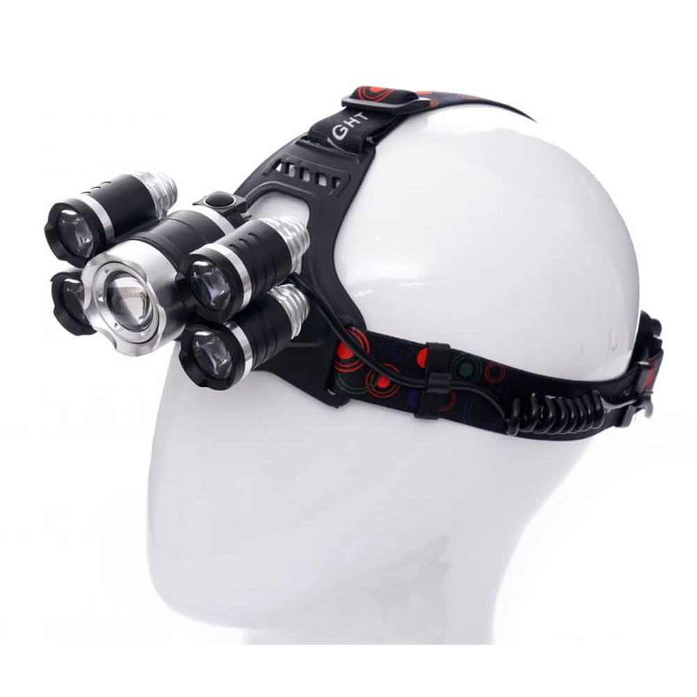 eMESERIASUL.RO Lanterna LED pentru cap KRAFTMEN K1248, raza de actiune 500m, POZA 9