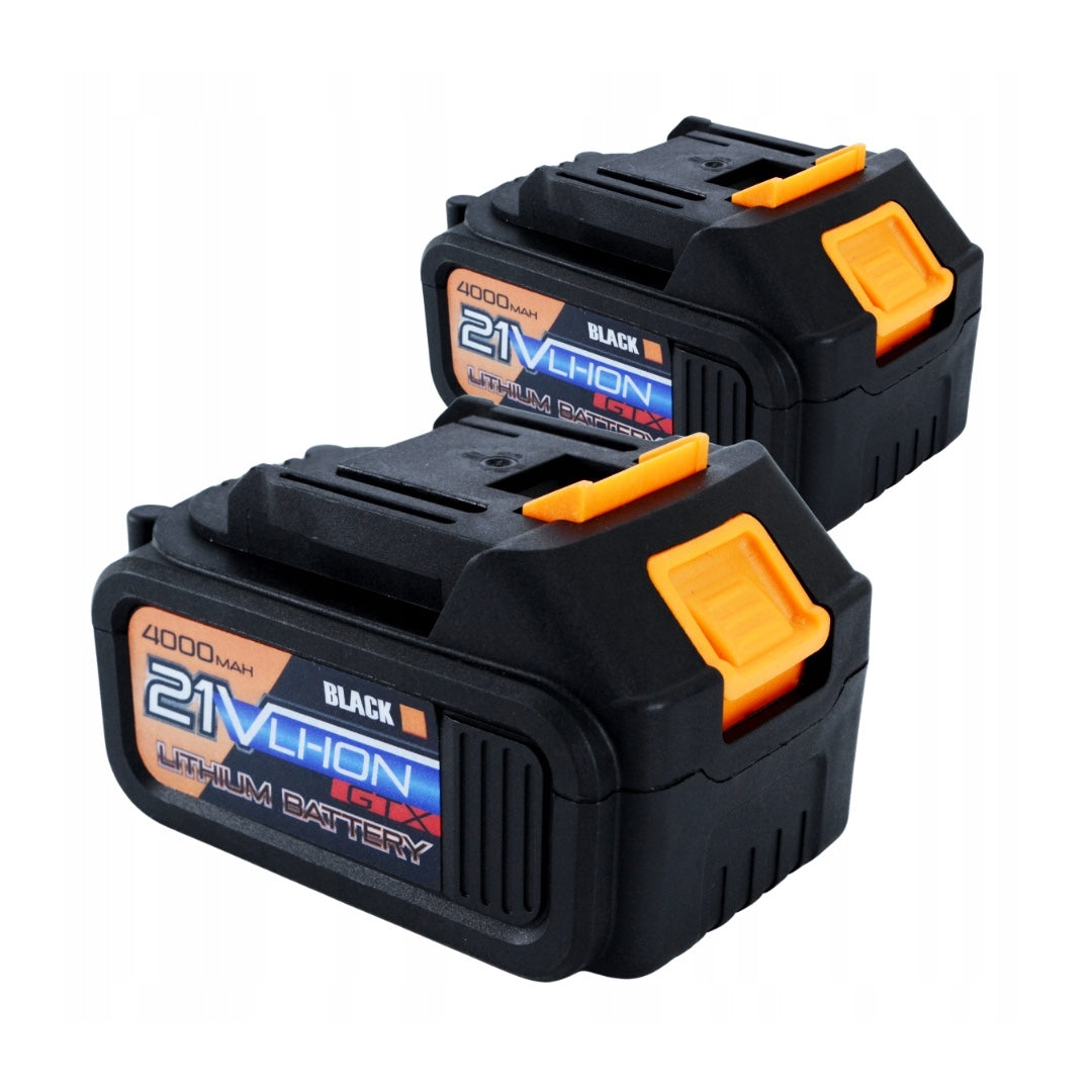 eMESERIASUL.RO Masina de insurubat cu impact, motor fara perii cu 2 acumulatori 21V, BLACK-SQUARE PORTONERO B12031, 500Nm, POZA 8