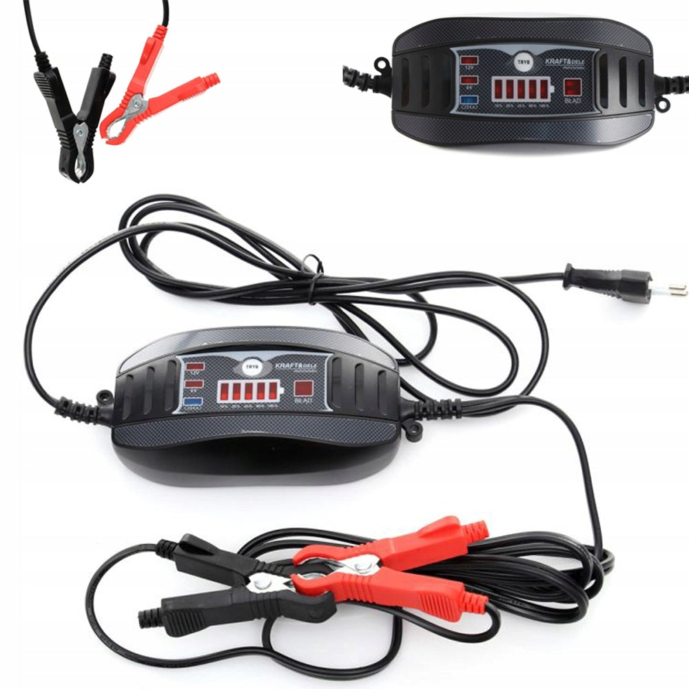 eMESERIASUL.RO Mini-Redresor incarcare baterii KRAFTMEN K1287, 7.3-14.7V, 10-30Ah, POZA 2