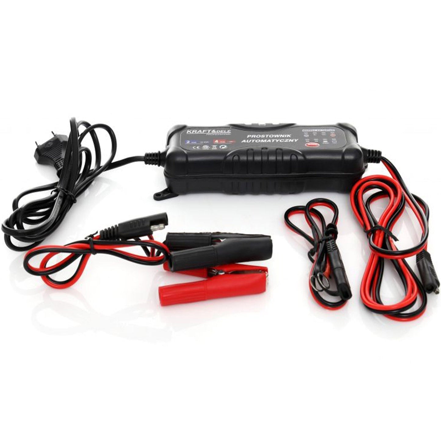 eMESERIASUL.RO Mini-Redresor incarcare baterii KRAFTMEN K1289, 6-12V, 2-4A, POZA 2