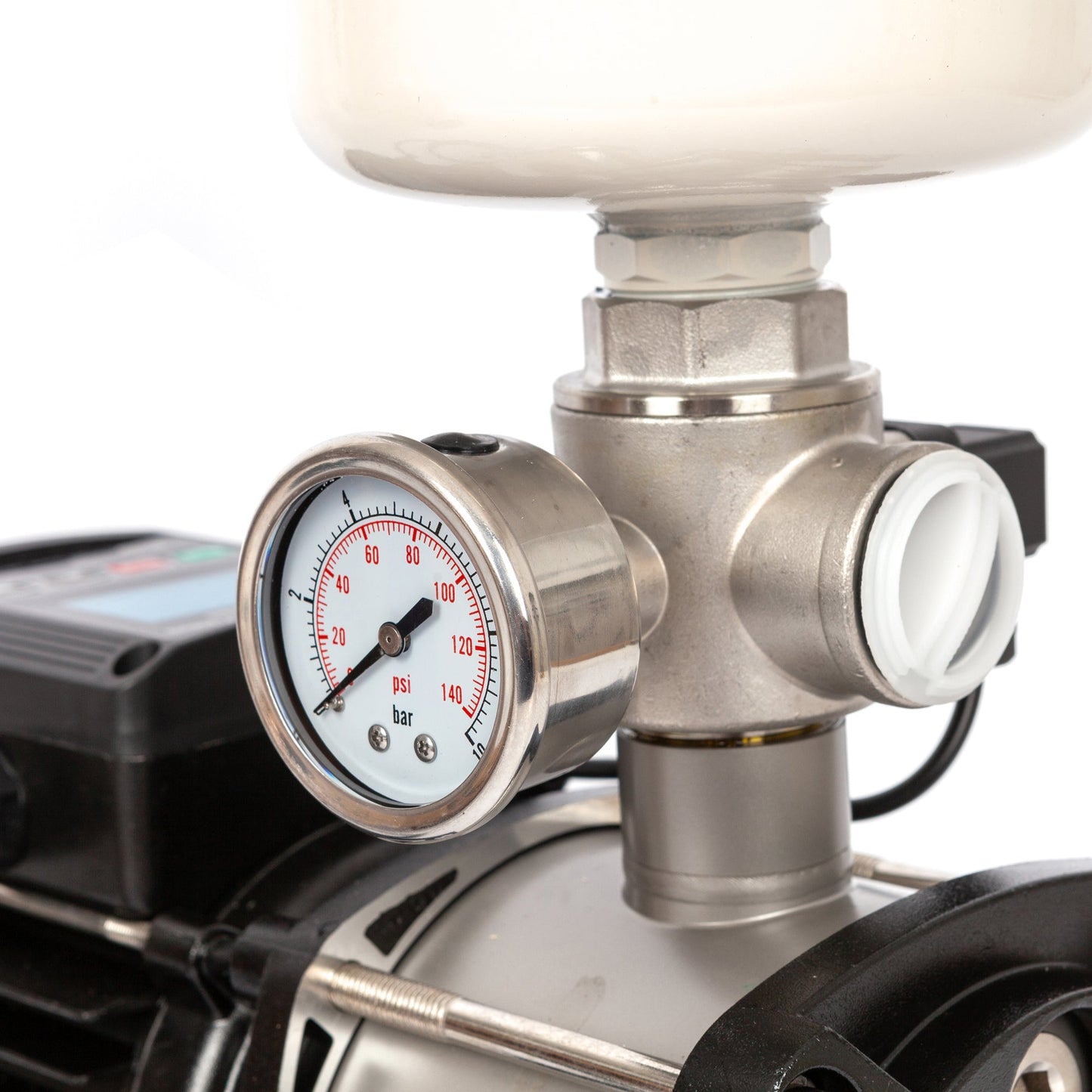 eMESERIASUL.RO Mini hidrofor AquaTechnica, 8L, 1 Kw, 33.3l/min, H refulare 54m, POZA 11