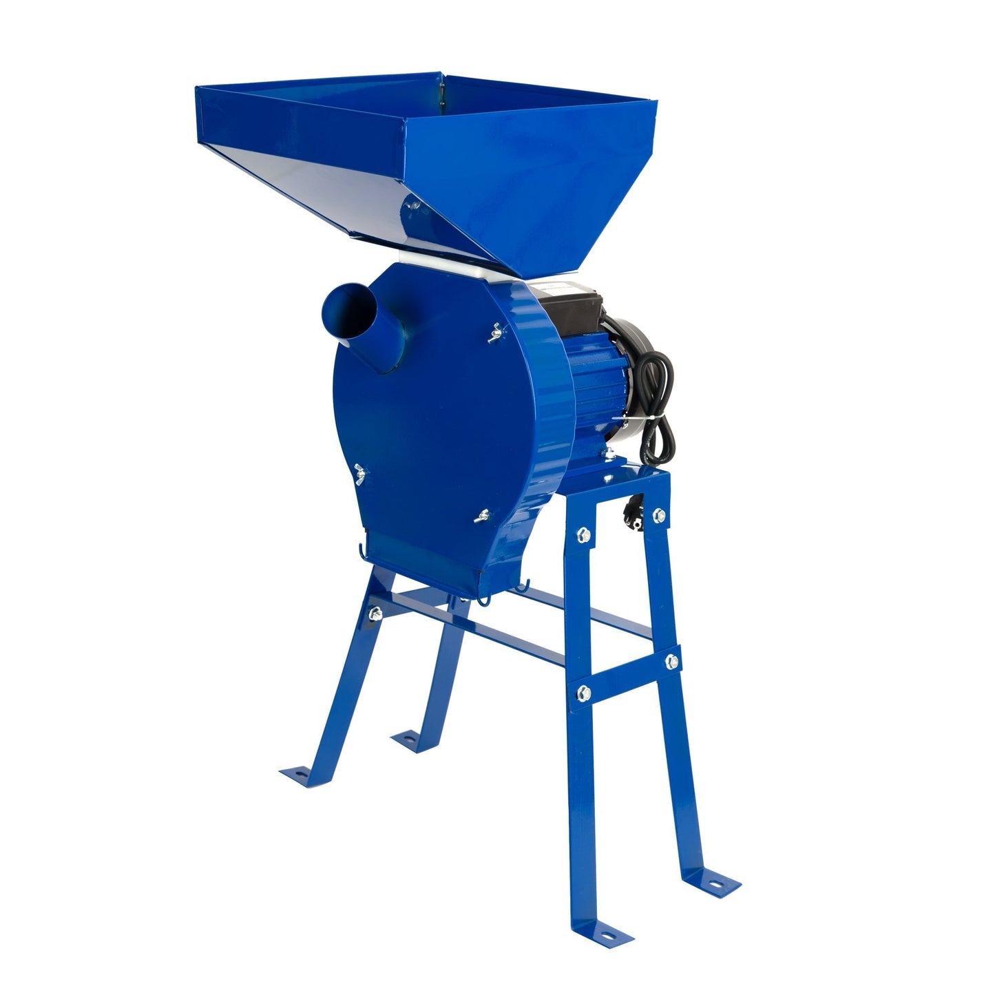 eMESERIASUL.RO Moara cereale Alpin-PROFI seria E, 3.9KW, Albastra, (2 in 1) pentru uruiala si malai, CUVA MARE + suport cu picioare, POZA 5