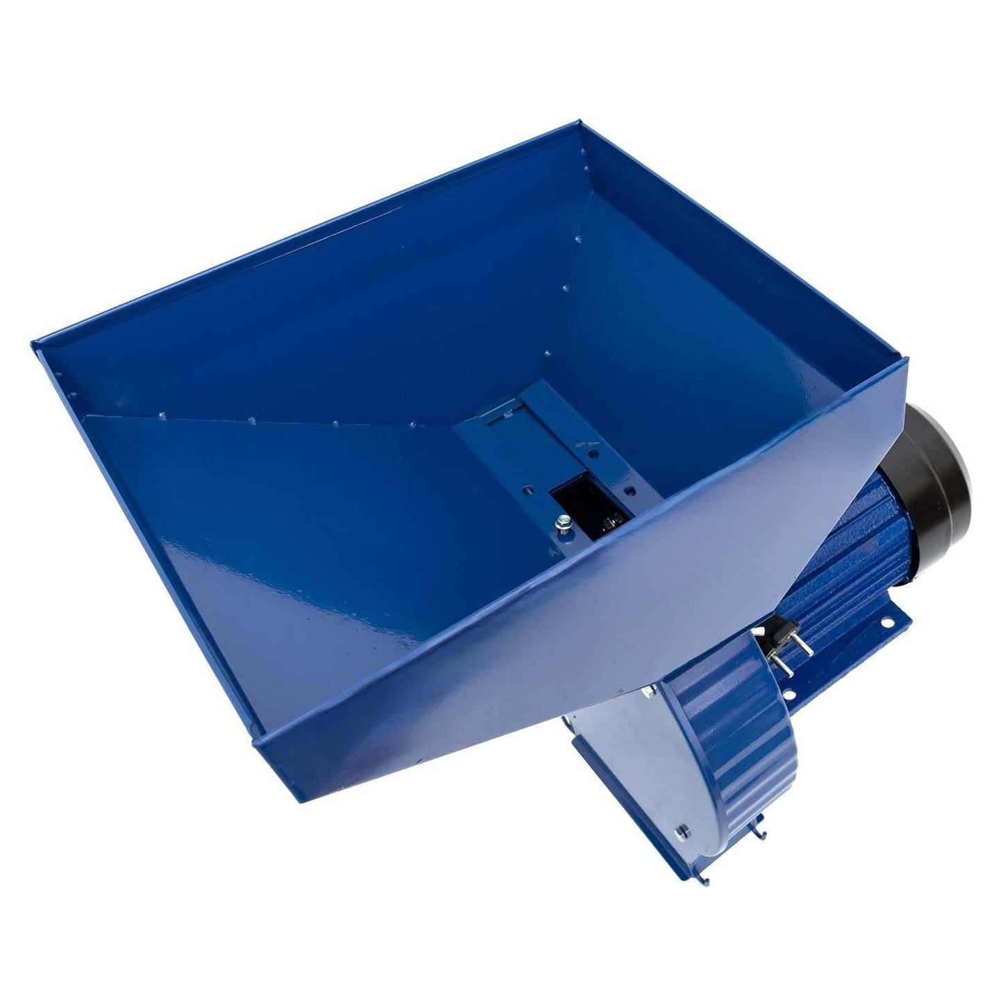 eMESERIASUL.RO Moara cereale, stiuleti, lucerna si fructe/legume (4 in 1) Albastra Alpin-PROFI seria E, 3.9KW, Motor Electric Inclus, CUVA MARE, POZA 4